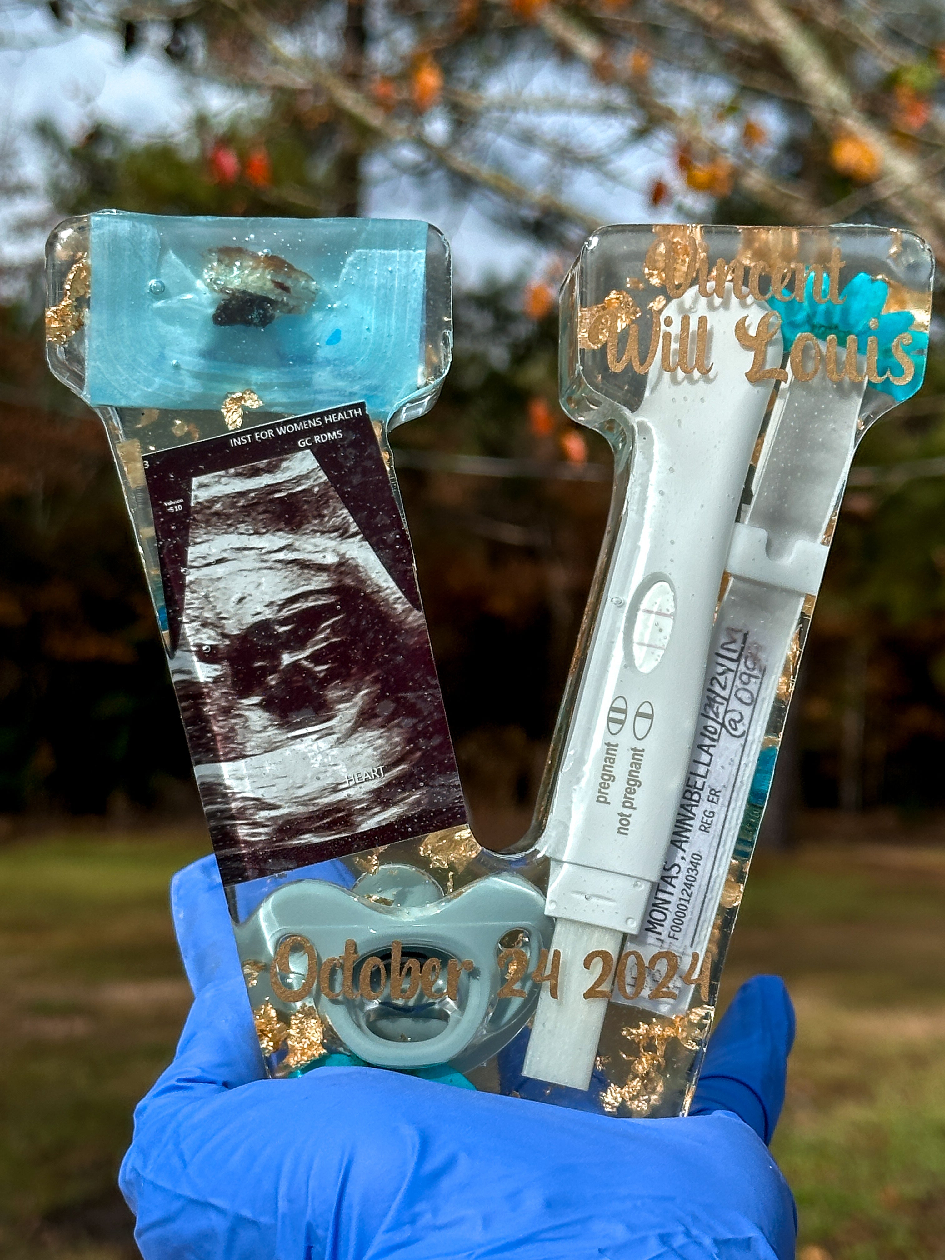 Letter Baby Keepsake | Customized