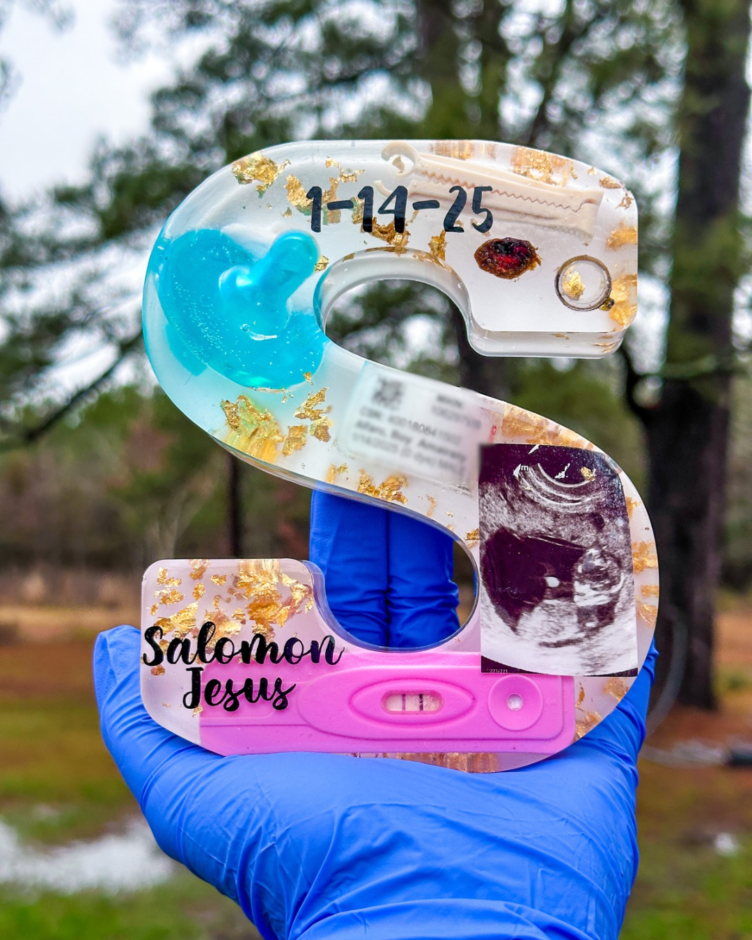 Letter Baby Keepsake | Customized