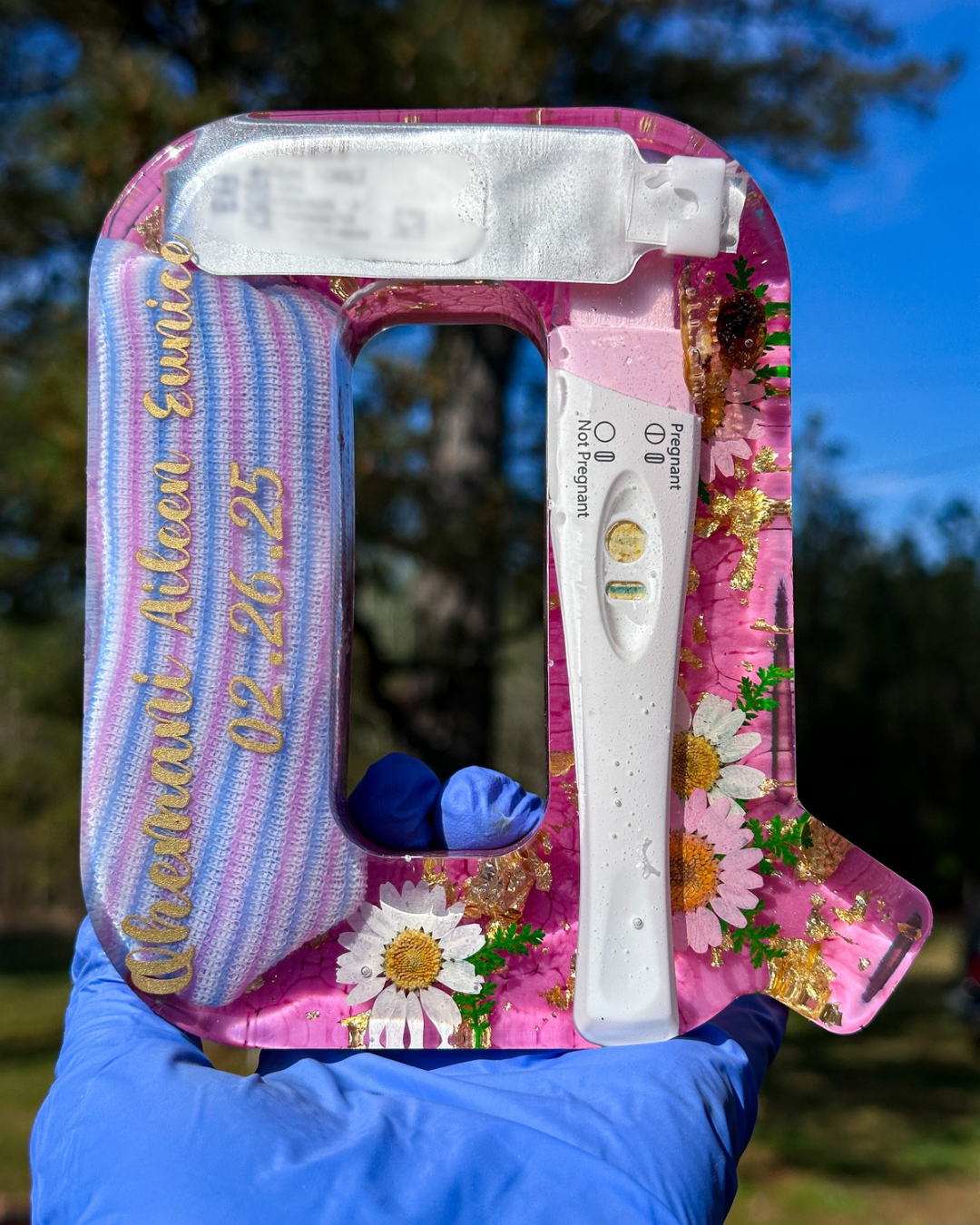 Letter Baby Keepsake | Customized